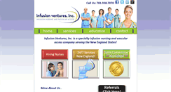 Desktop Screenshot of infusionventures.com